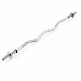 York Fitness 1" Spinlock EZ Curl Bar, York Fitness